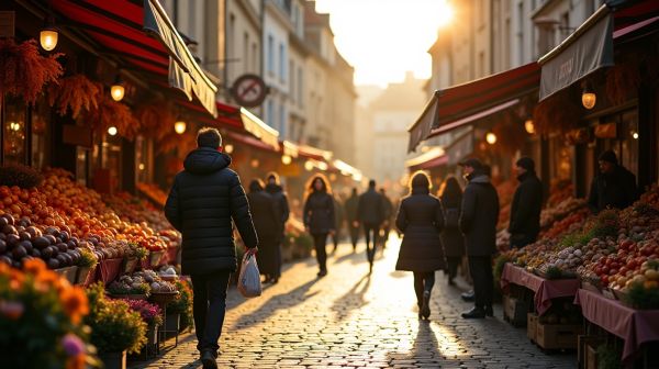 Le marché du samedi à Angers : arriver tôt ou tard